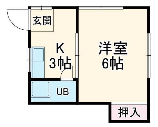 浅井荘の間取り