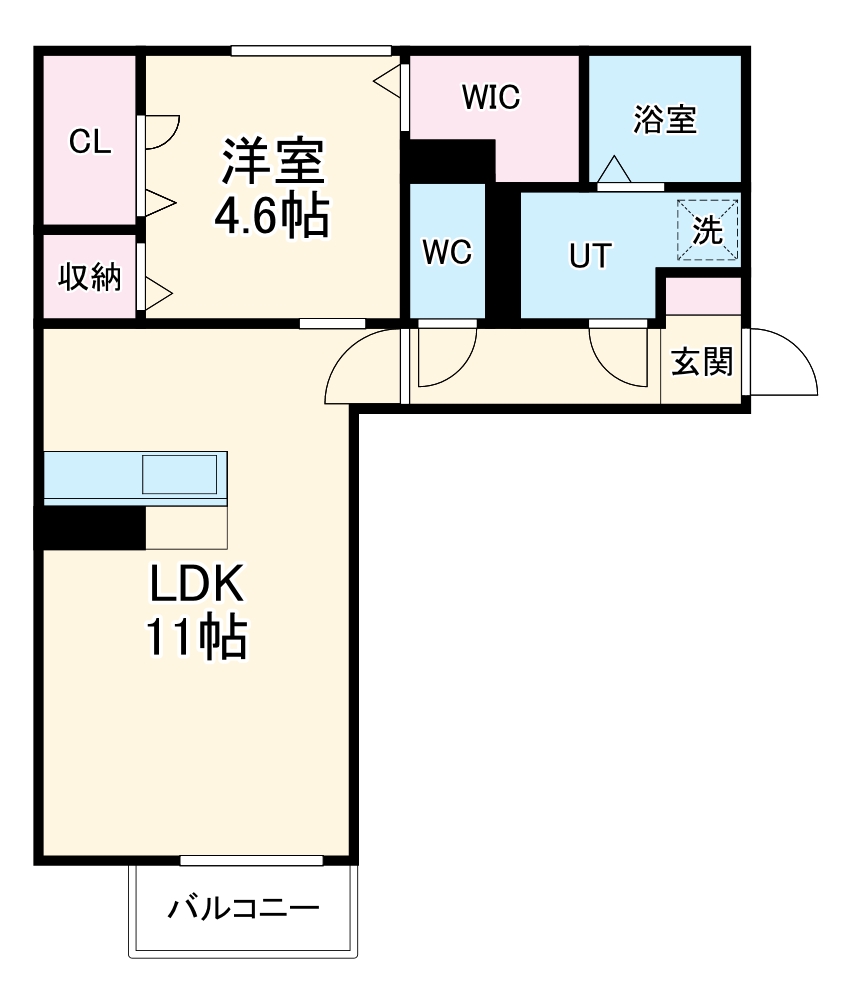 ティアレの間取り