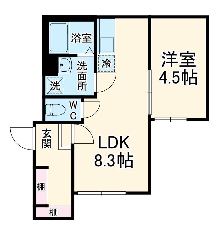 Copper Housの間取り