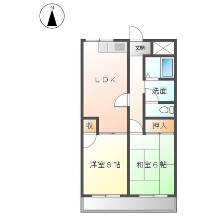 ファミール村田の間取り