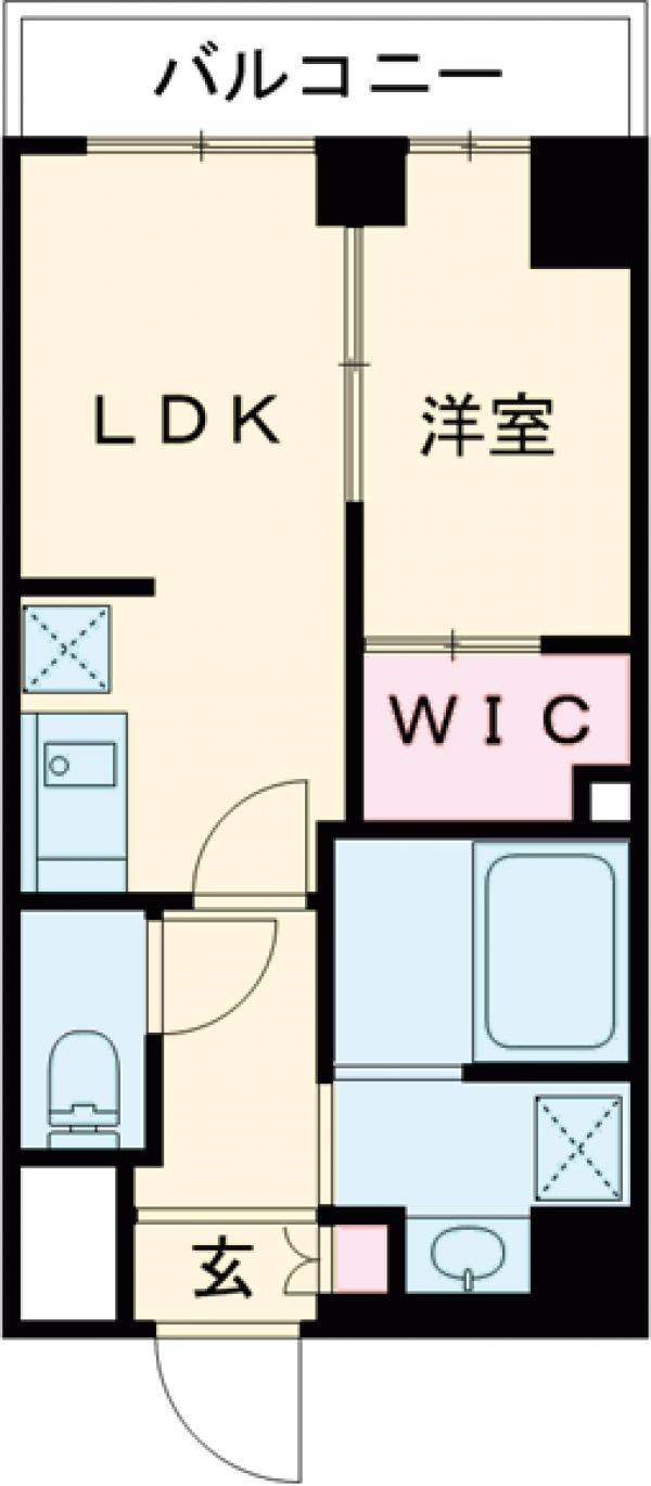 ユリカロゼAZ上板橋の間取り