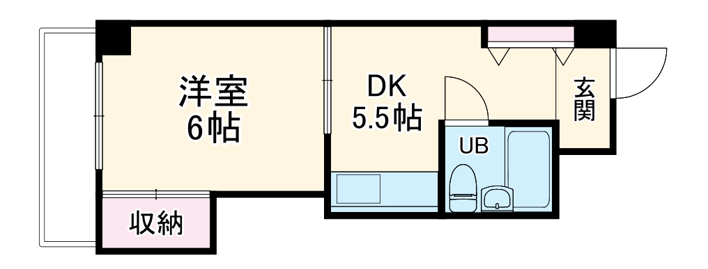 ブルーリーフ・Kの間取り