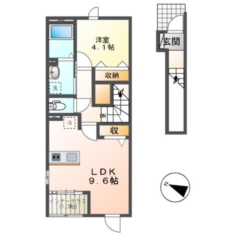 ドリームメゾン 2の間取り