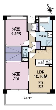 エマーレ新川崎の間取り