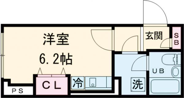 COCOCUBE井草の間取り