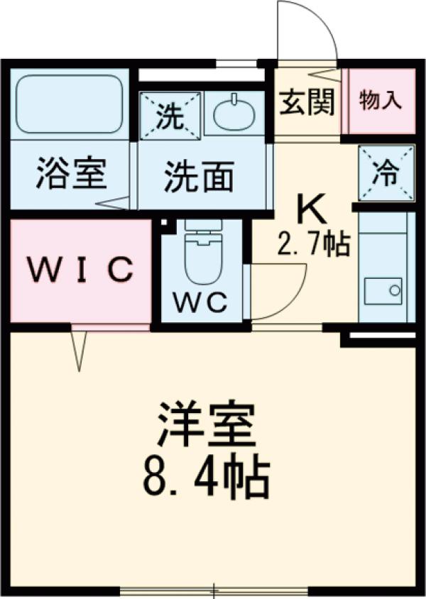 アクセスヴィラ狛江の間取り