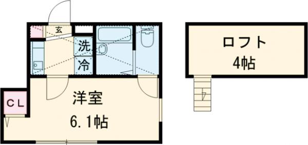 バーミープレイス永福町の間取り