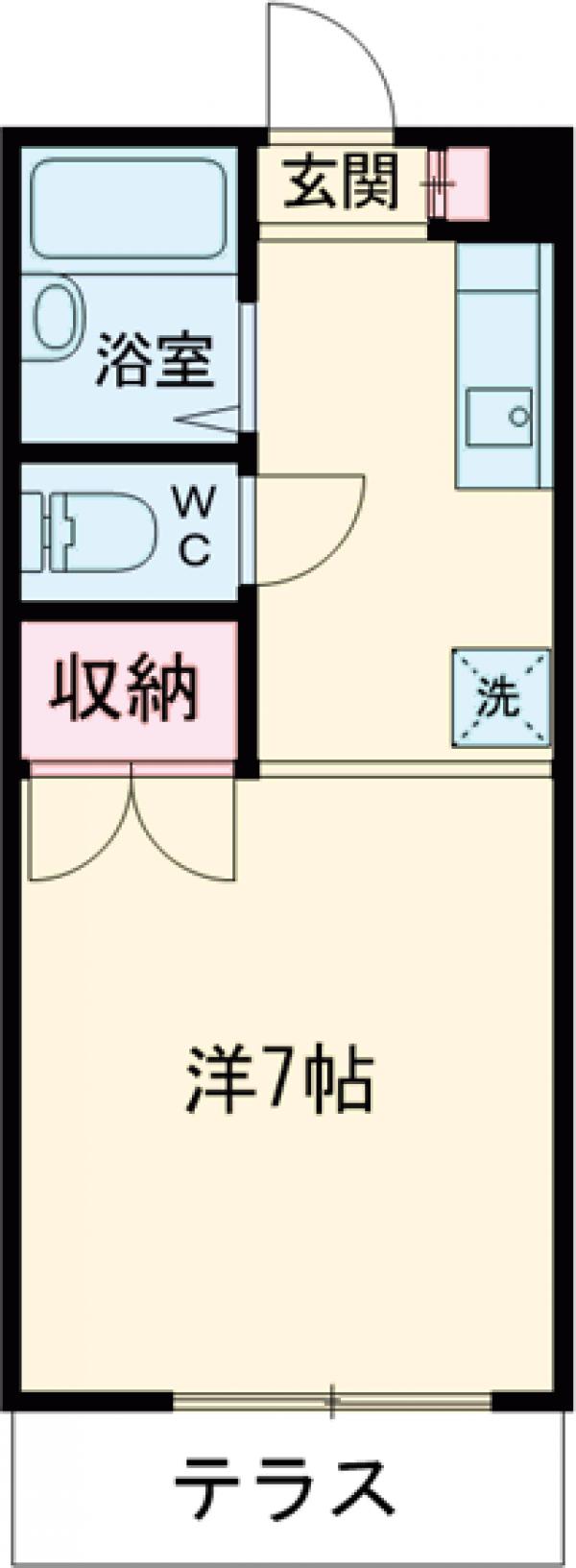 もくれん館の間取り