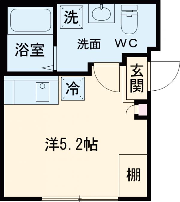 CICADA ASAGAYAの間取り