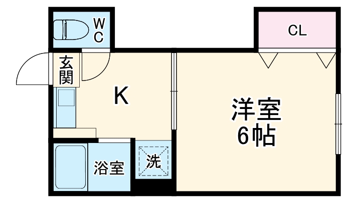 アーバン古渡の間取り