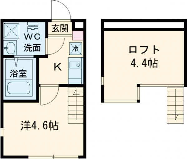 クレスト小岩の間取り