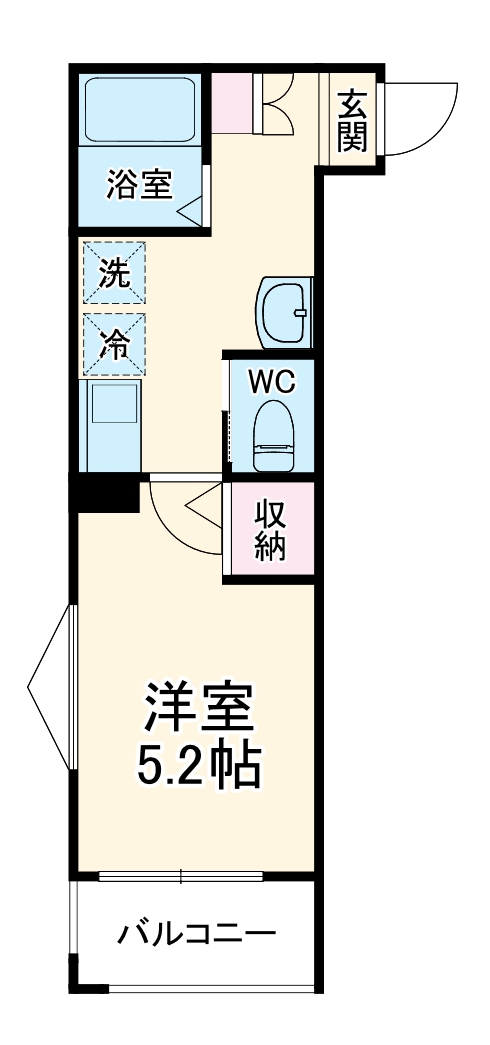 MELDIA二和向台の間取り