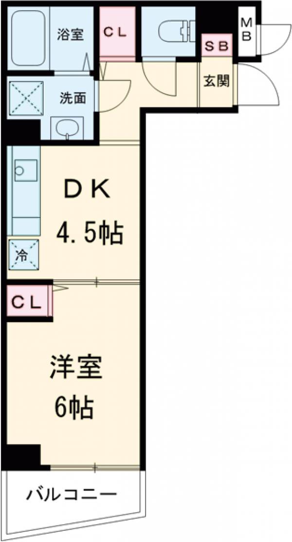 クリアル落合南長崎の間取り