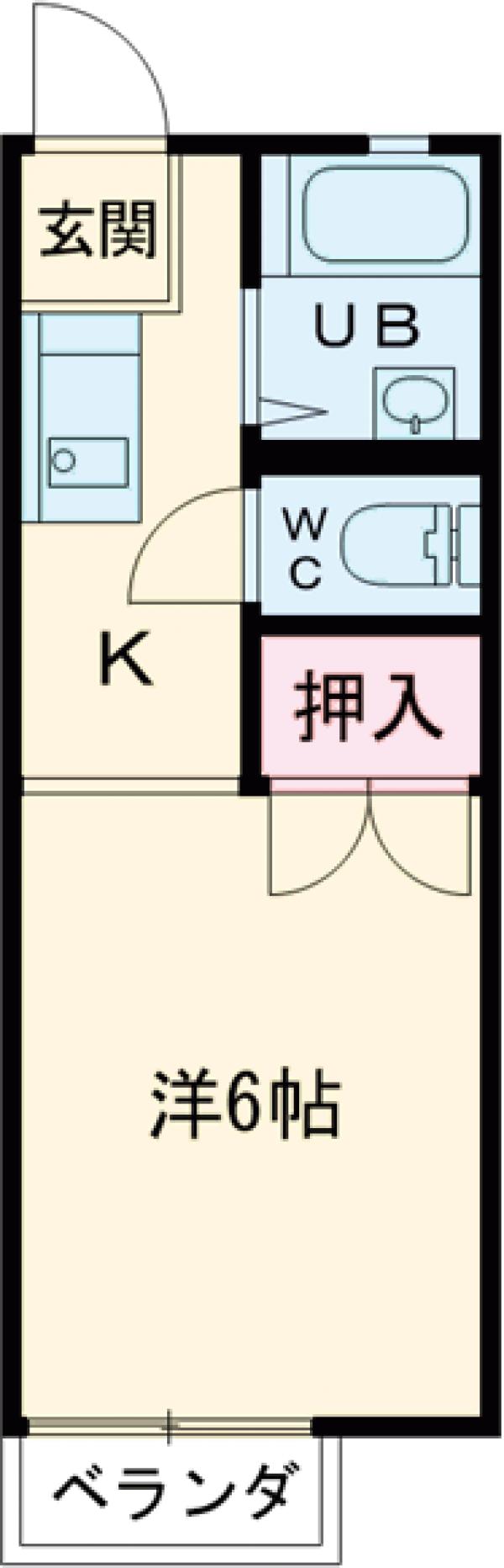 SKハイツの間取り