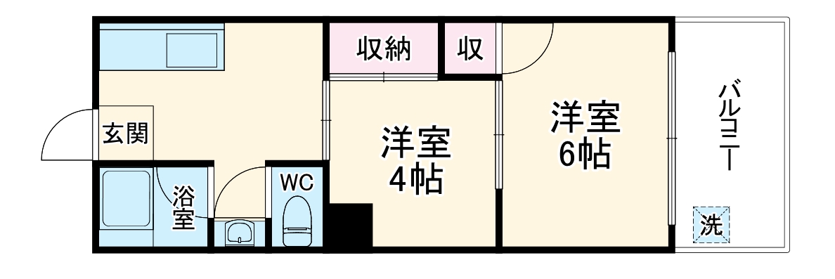 川村ビルの間取り