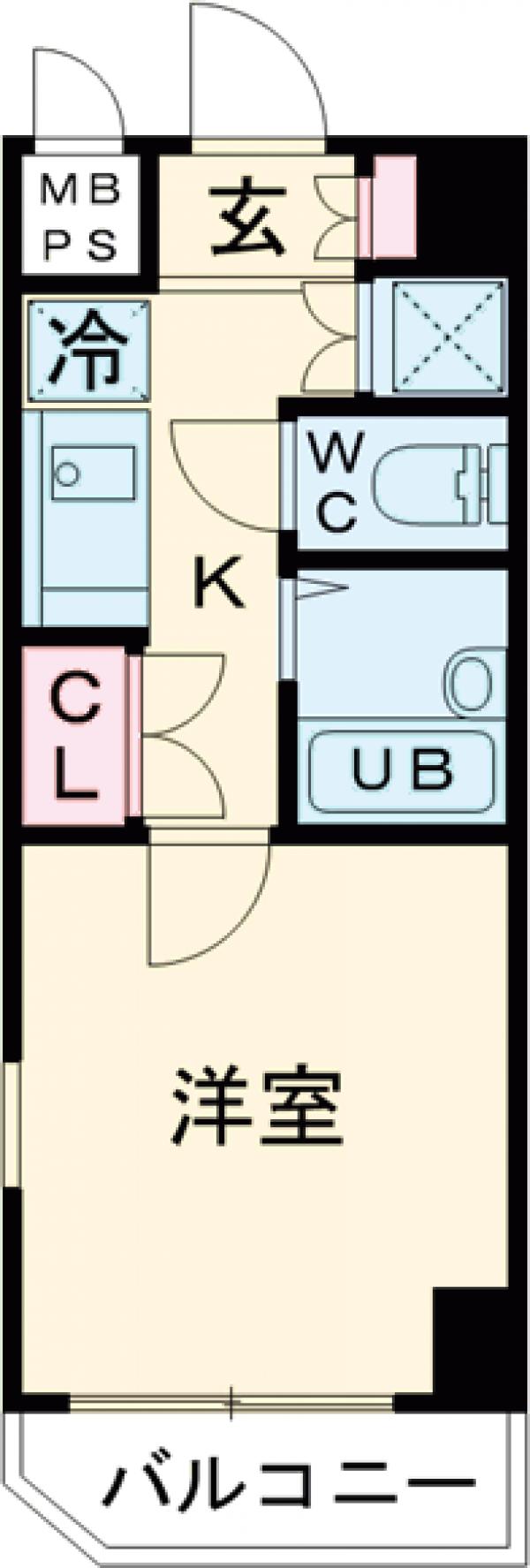 ルーブル鷺宮の間取り