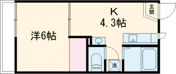 カブラハイツⅡの間取り