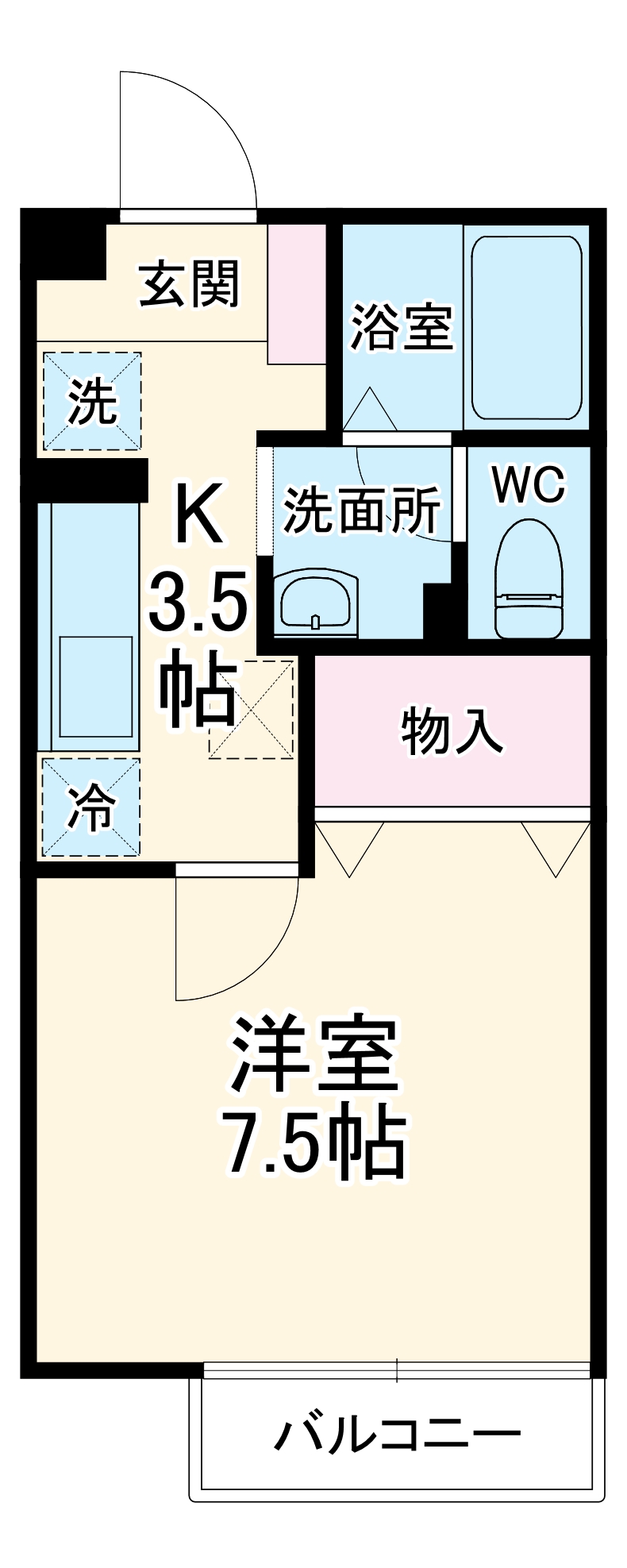 パインヒル鵠沼の間取り
