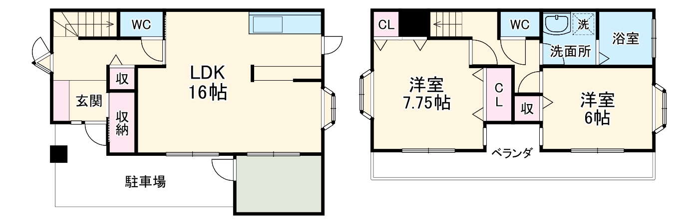 ヴィクトワール津田沼の間取り