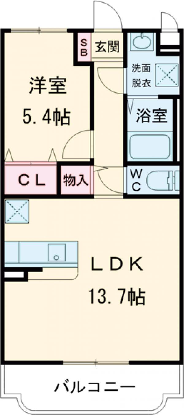 三河江曽島の間取り