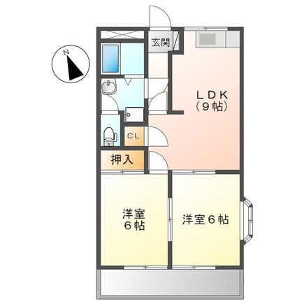 コンフォース北山の間取り