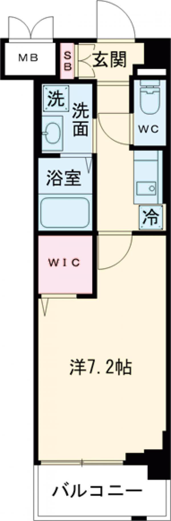 ギャラクシー南福岡駅前の間取り