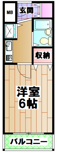 ラフィーネ大宮Ⅰ番館の間取り