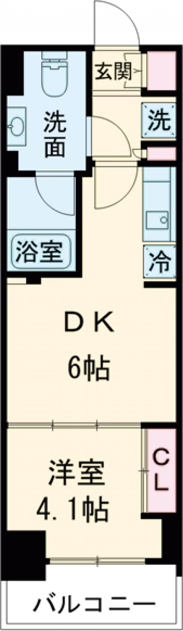 Brillia ist 町屋の間取り