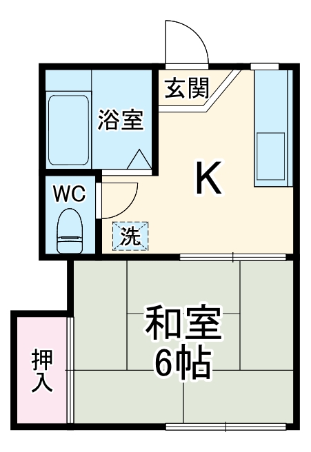 北湘南ハイムの間取り