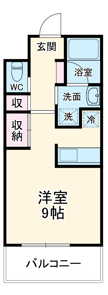 カーサウィッシュの間取り