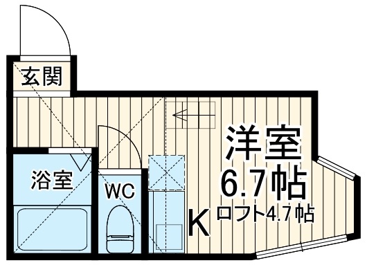 ユナイト南太田エグラントの間取り