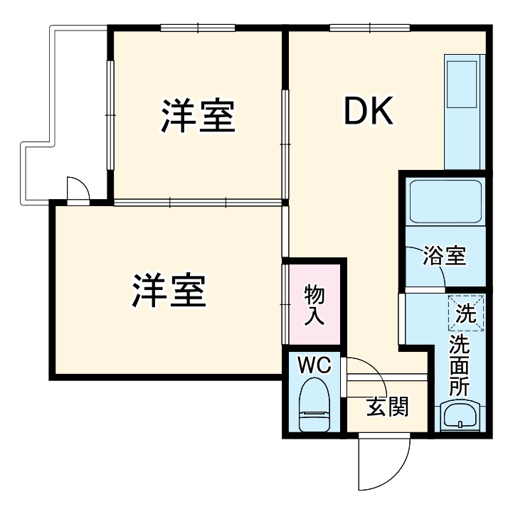 2/30 間取