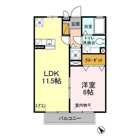 マミーパレスの間取り