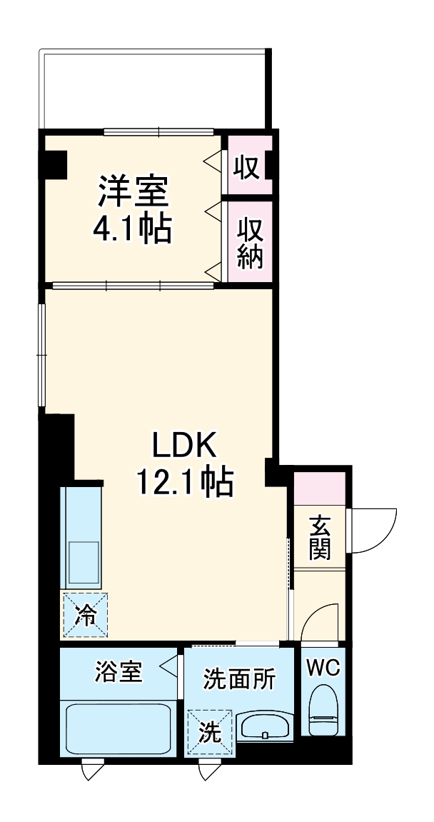 ベルベーナの間取り