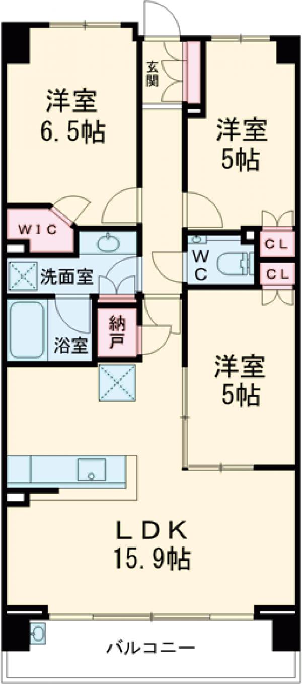 シティテラス成増の間取り