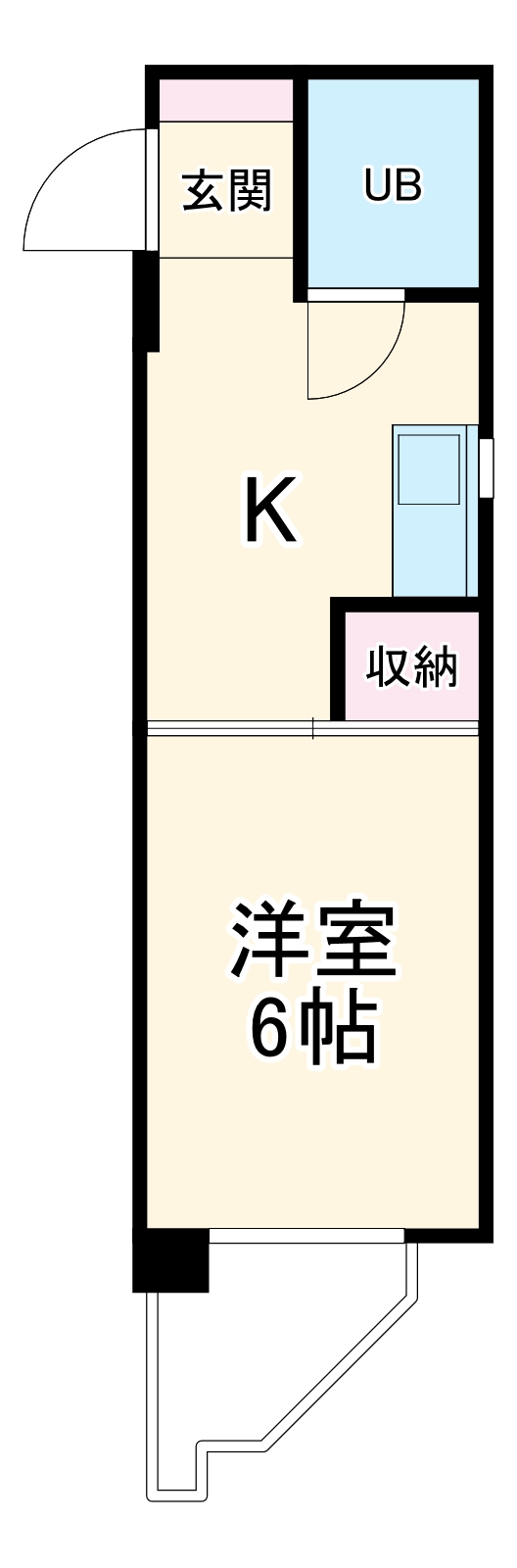 第5七福ビルの間取り