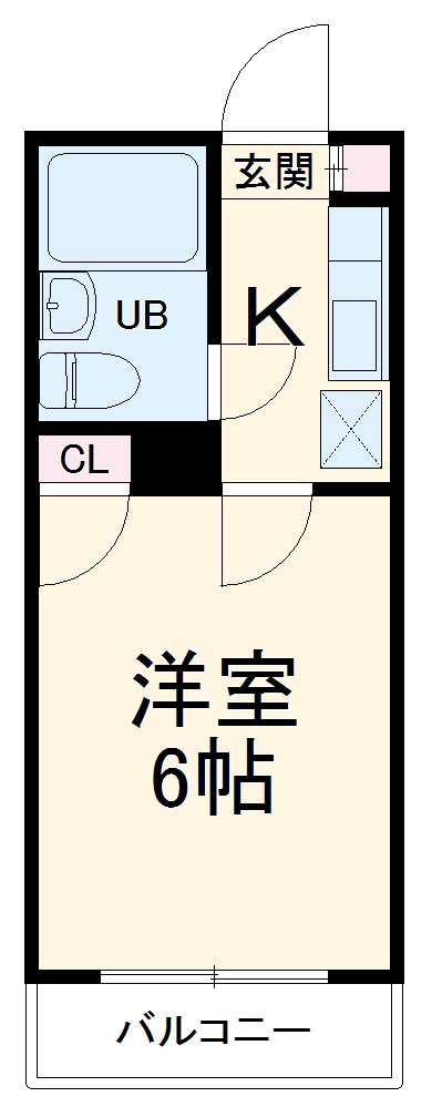 エマーユ東川口の間取り
