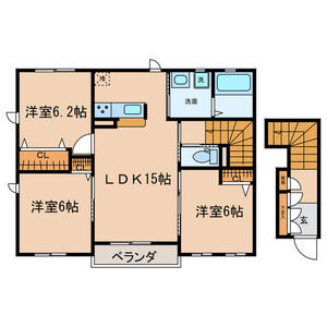 アーク川名の間取り
