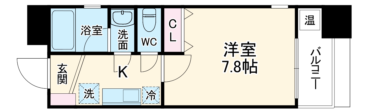 プロスペクト中之島の間取り