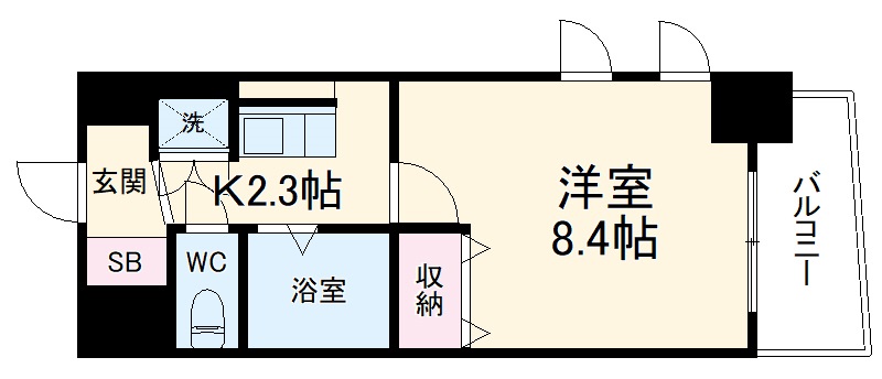 クラッセ溝の口の間取り