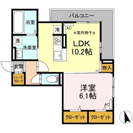 sanctuary court(サンクチュアリ コート)の間取り