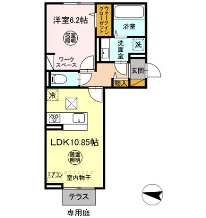 長須賀NTステージの間取り