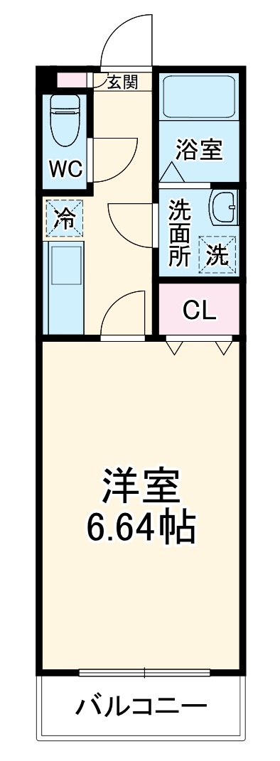 ジーメゾン新狭山の間取り