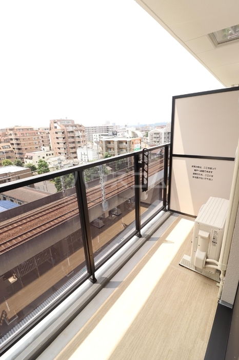 12/25 バルコニー
