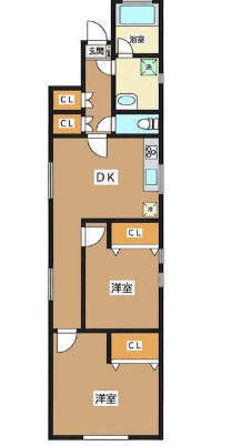 プリムローズの間取り