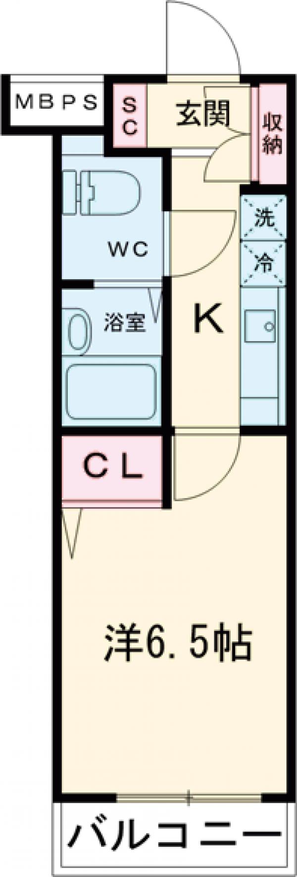 LINX　NARIMASUの間取り
