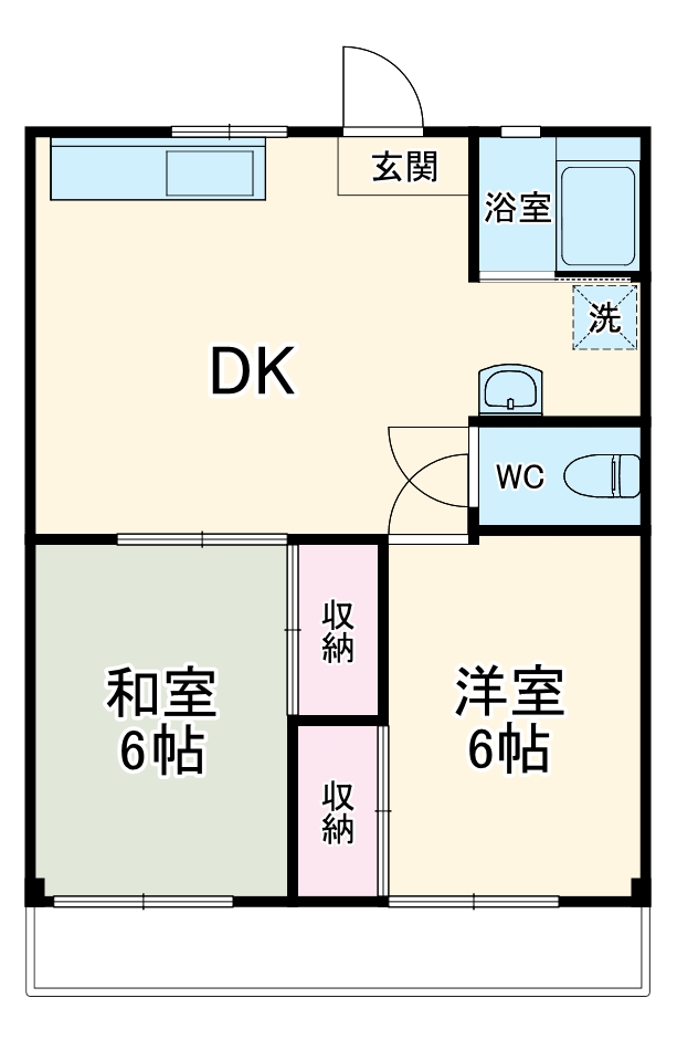 ステート新杉田の間取り