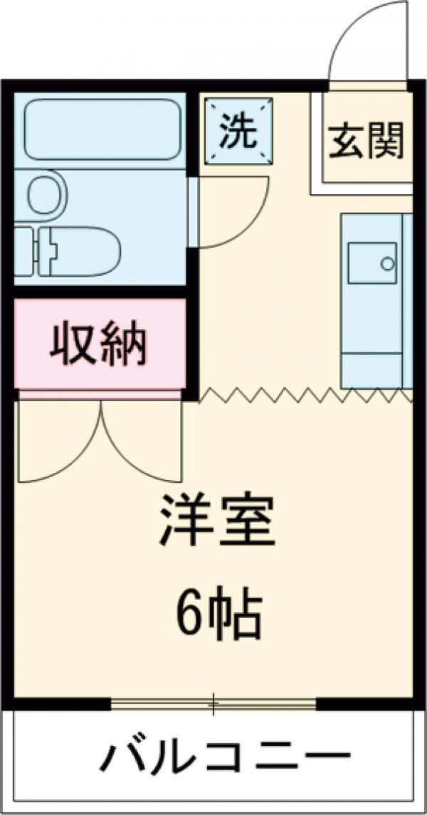 ヘーベルメゾン北馬込の間取り