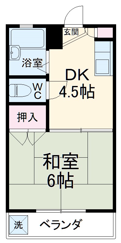 高橋ビルの間取り