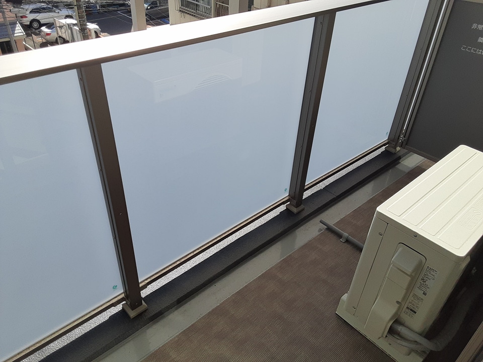 12/27 バルコニー